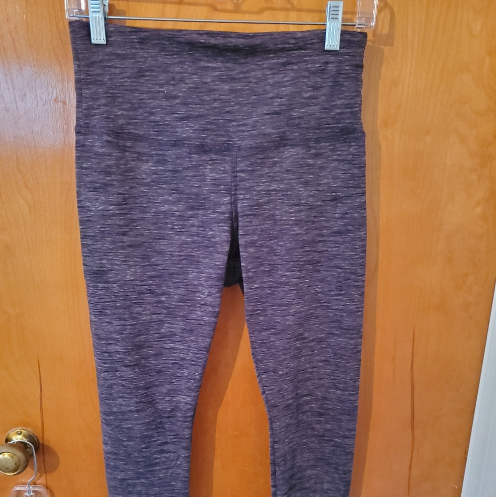 Sz S Athletic Works Black Melange Leggings